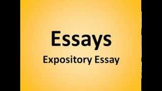 Expository Essay [upl. by Lisab]