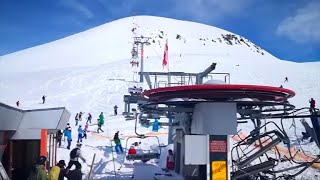 At least 8 injured when ski lift malfunctions [upl. by Aisela]