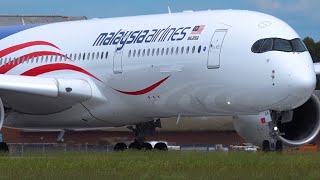 Malaysia Airlines A350 Departure And Arrival  Melbourne Airport Plane Spotting  Aviation Tour [upl. by Gargan]