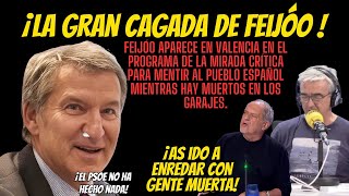 Feijóo se Presenta en Valencia y Aprovecha la DANA para Cargar Contra el Gobierno en Pleno Luto NAC [upl. by Aiam]