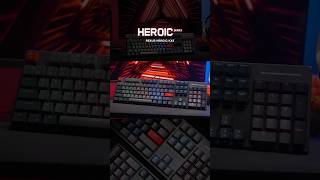 Rexus ngeluarin keyboard mekanikal baru namaya Heroic KX5🤪 rexusindonesia keyboardgamingmurah [upl. by Jami]