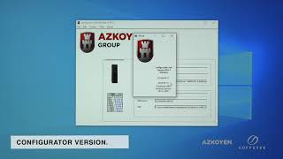 AZKOYEN FIRMWARE UPDATE AND SETTINGS [upl. by Akinek]