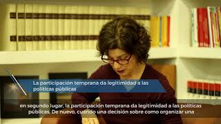 Andrea Sanhueza experta en participación ciudadana Investigadora Alianza para el Gobierno Abierto [upl. by Ystap]