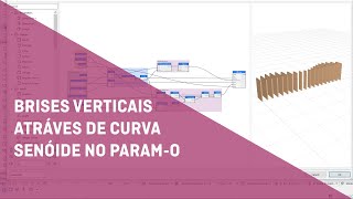 TUTORIAL Brises Verticais em curva Senóide no PARAMO  Archicad [upl. by Aytac]