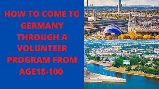 HOW TO COME TO GERMANY THROUGH THE BFD VOLUNTEERING PROGRAM AGE LIMIT 18100 YEARS [upl. by Romelda53]