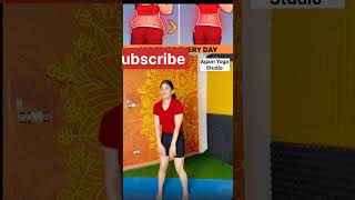 Reduce 10 kg weight in one month  beginner Yoga  Part 83  shorts yoga fatloss weightloss [upl. by Adnylam]