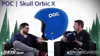 2017 POC Skull Orbic X and Orbic Comp Helmet Overview by SkisDOTcom and SnowboardsDOTcom [upl. by Ase]