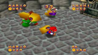 Mario Party 1 Mini Games  Grab Bag [upl. by Lisandra]