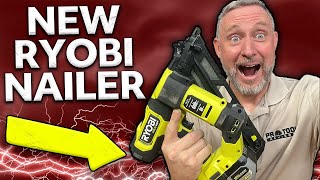 NEW Ryobi HP 15 Gauge Finish Nailer  HandsOn Test amp Review [upl. by Nessej]