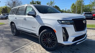 2024 Cadillac Escalade VSeries POV Test Drive amp Review NBCRMAGCOM [upl. by Myrtie]