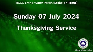 LWP Stoke Thanksgiving Family Worship 07July 2024 [upl. by Polak]