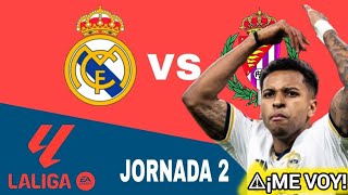 ⚽️ ¡Polemica RODRIGO GOES hoy EN VIVO ⚪️ Real Madrid vs Valladolid 🔥  La Liga – Jornada 2 [upl. by Yahsel]