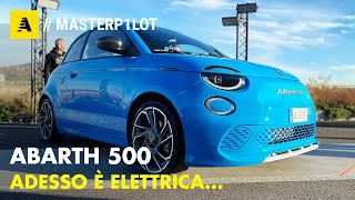 500 Abarth ELETTRICA  La SCORPIONISSIMA da 155 CV costa 43000 euro [upl. by Buine191]