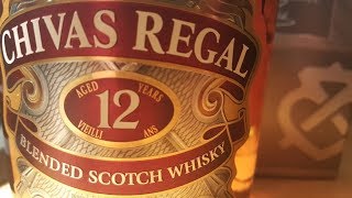 Whisky Review Chivas Regal 12 year old Blended Scotch Whisky [upl. by Musette]