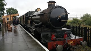 Trainspotting at Didcot Parkway and Didcot Railway Centre 24824 [upl. by Nanoc]