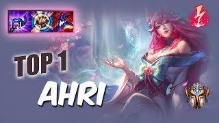 Wild Rift Ahri top 1  S11 Challenger ranked game  build [upl. by Diella]