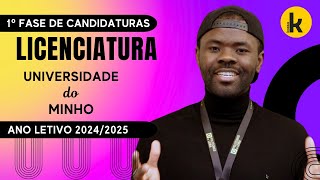 Candidaturas Disponíveis  Universidade do Minho [upl. by Barnabe]