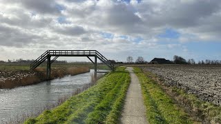 Wandelen over het Pieterpad  etappe 1  PieterburenWinsum [upl. by Phalan]