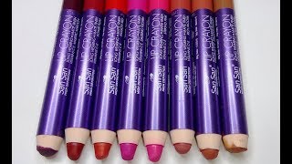 HBC SAN SAN HD LIP CRAYONS Swatch amp Review  Lippy Eve [upl. by Poul891]