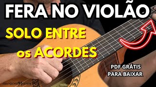 🎸Quer Fazer SOLO ENTRE OS ACORDES Faz Assim  FRASES Iniciante e Intermediário arranjadormarcony [upl. by Sulrac]