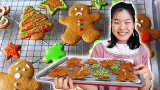 The Most Wonderful Gingerbread Cookies By June  Delish [upl. by Eixirt]