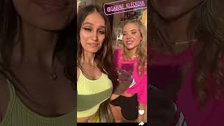 Lana Rose and Sabine Kleckova lanarose movlogs model [upl. by Abixah949]