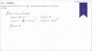 Kettenregel gebrocheneFunktion [upl. by Merri]