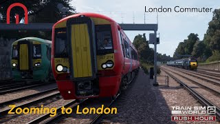 Train Sim World 2 Rush Hour  Zooming to London  London Commuter Brighton Mainline [upl. by Trust]