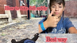 How to fake fall safely Best way [upl. by Kari192]