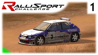 Rallisport Challenge PC  1  Safari Trophy [upl. by Eimorej716]