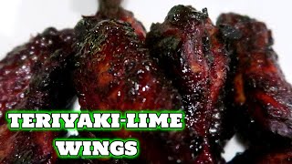 Teriyaki Lime Wings In The Oven  Easy Chicken Wing Recipes [upl. by Giles]