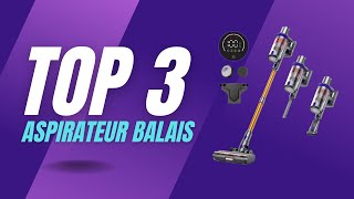 Top 3 Meilleur Aspirateur Balais 2023  Comparatif et Guide dAchat ✅ [upl. by Aikcin]