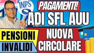 NOVITÀ INPS🔴ADI Cambia Tutto BONUS 1500€SFL⚠️PENSIONI e INVALIDI [upl. by Base]