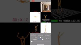 Realtime 3D pose estimation for iOS with CoreML  Use rear camera [upl. by Ttegdirb254]