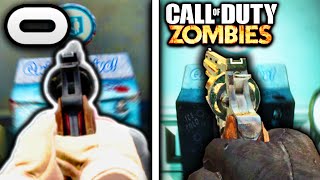 VR Zombies Vs COD Zombies Contractors VR [upl. by Yetah]