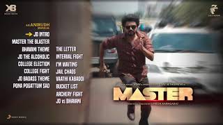 Master OST  Master BGM  Jukebox  Master  Vijay [upl. by Demodena]