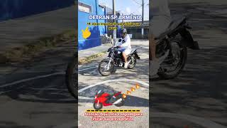 Observe qual será o passo a passo para iniciar sua prova prática de moto Detran SP 🏍️🔥🔥🔥 [upl. by Dnalro439]