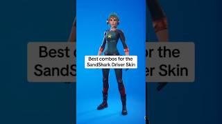 Best combos for the SandShark driver skin fortnite fortnitecombos fortnitedance itemshop game [upl. by Turtle]