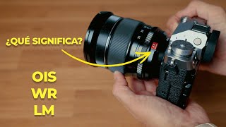 ¿Confundido con las Letras en los Objetivos Fujifilm Aquí Tienes la Guía Definitiva [upl. by Atina862]