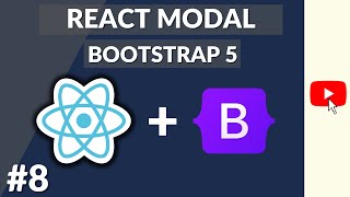 Create a React Modal using Bootstrap 5  React Series 8 [upl. by Adnama]