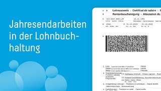 Jahresendarbeiten in der Lohnbuchhaltung  bexio Webinare [upl. by Honniball]