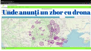 Unde anunți un zbor cu drona [upl. by Rena]