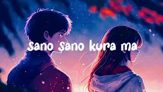 Lõvê 😘 sano sano kura ma song Nepali 1kviews nepalimusic youtube sanosanokurama [upl. by Sinned720]