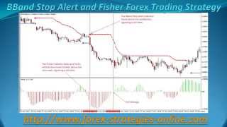 BBand Stop Alert and Fisher Forex Trading Strategy [upl. by Carma]