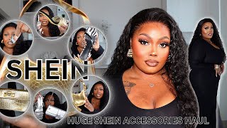 HUGE SHEIN ACCESSORIES HAUL  30 PLUS ITEMS  JEWELRY SHOES amp MORE [upl. by Cruz]