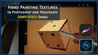 Painting 3D Model Textures in Procreate 3D Mode Very Simple [upl. by Hylan]