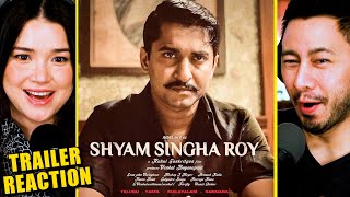 SHYAM SINGHA ROY  Nani Sai Pallavi Krithi Shetty  Trailer Reaction by Jaby Koay amp Achara Kirk [upl. by Brink]