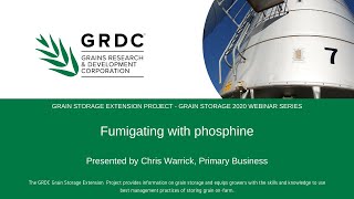 Grain Storage – Fumigating with phosphine [upl. by Erual]