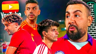 LA SELECCION ESPAÑOLA DE YOUTUBERS SE ENFRENTA A MI EQUIPO DE JUVENILES [upl. by Suitangi]