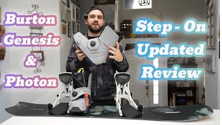 Updated Burton Stepon Photon and Genesis Review 4 days on new setup [upl. by Naillimixam745]